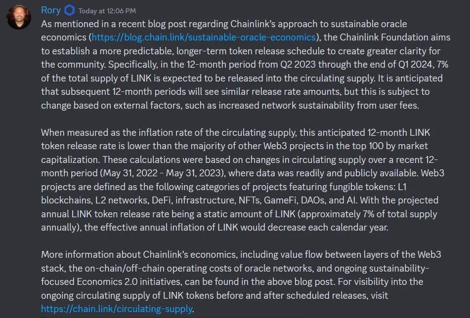 LINK distribution reschedule 