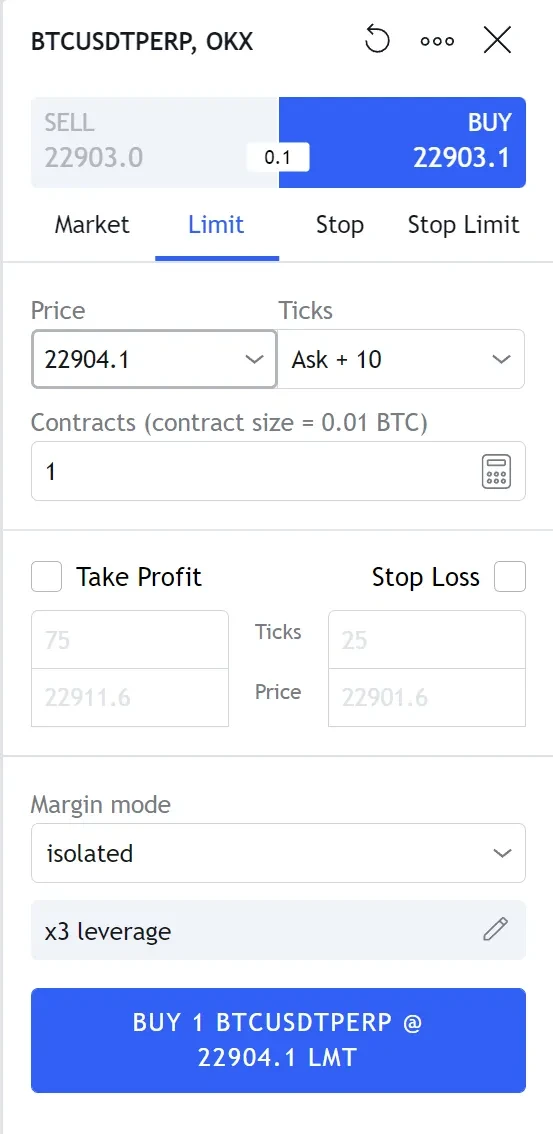 trading view
