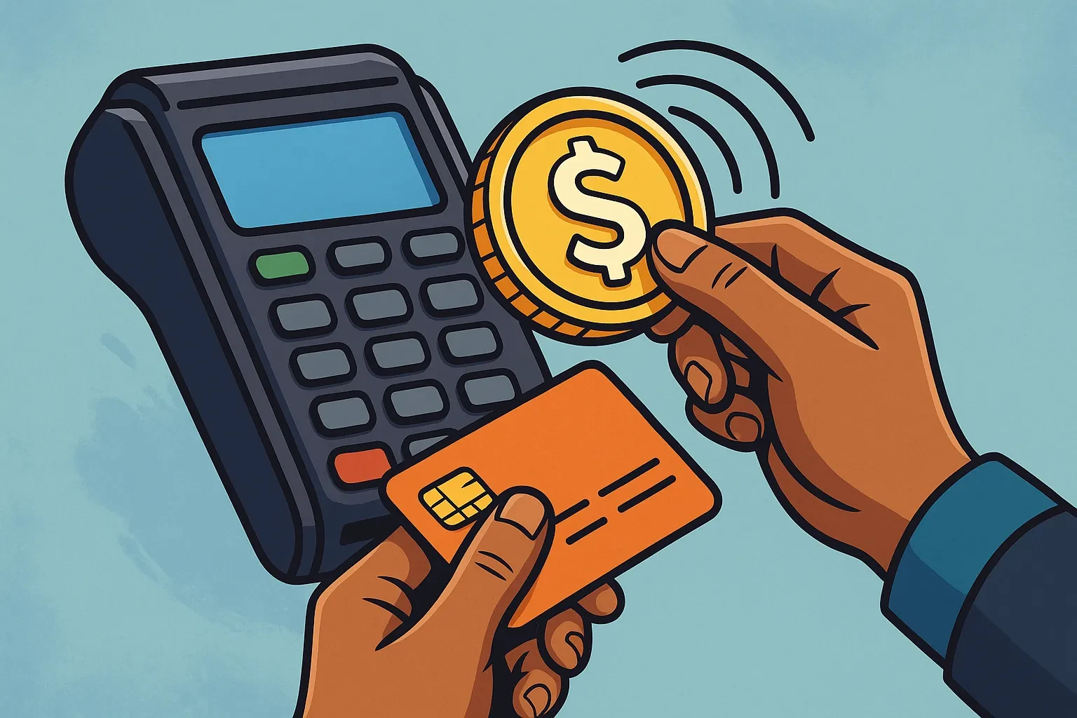 與現有刷卡機無縫整合：顛覆虛擬貨幣支付體驗