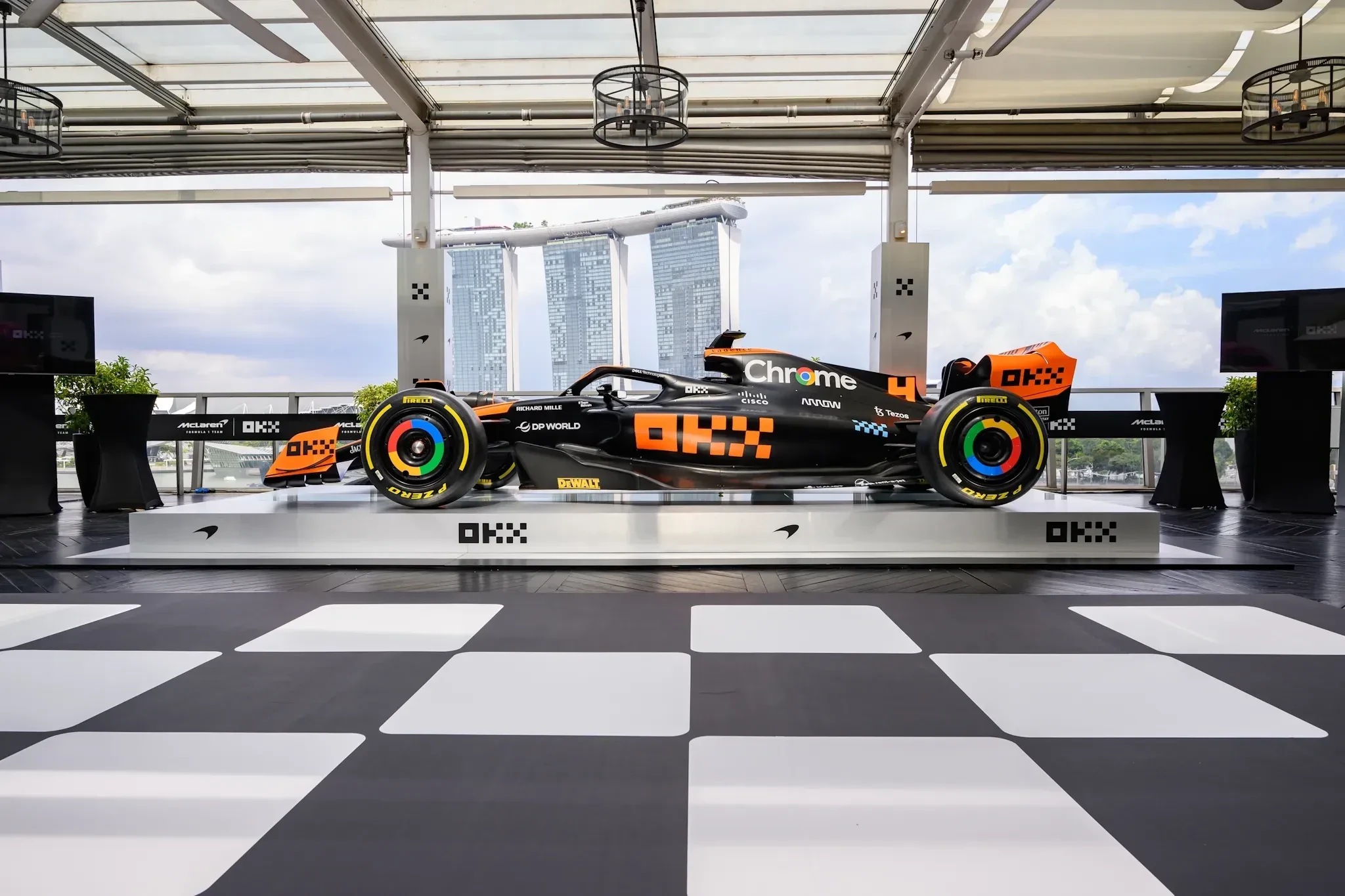 OKX x McLaren Stealth Mode