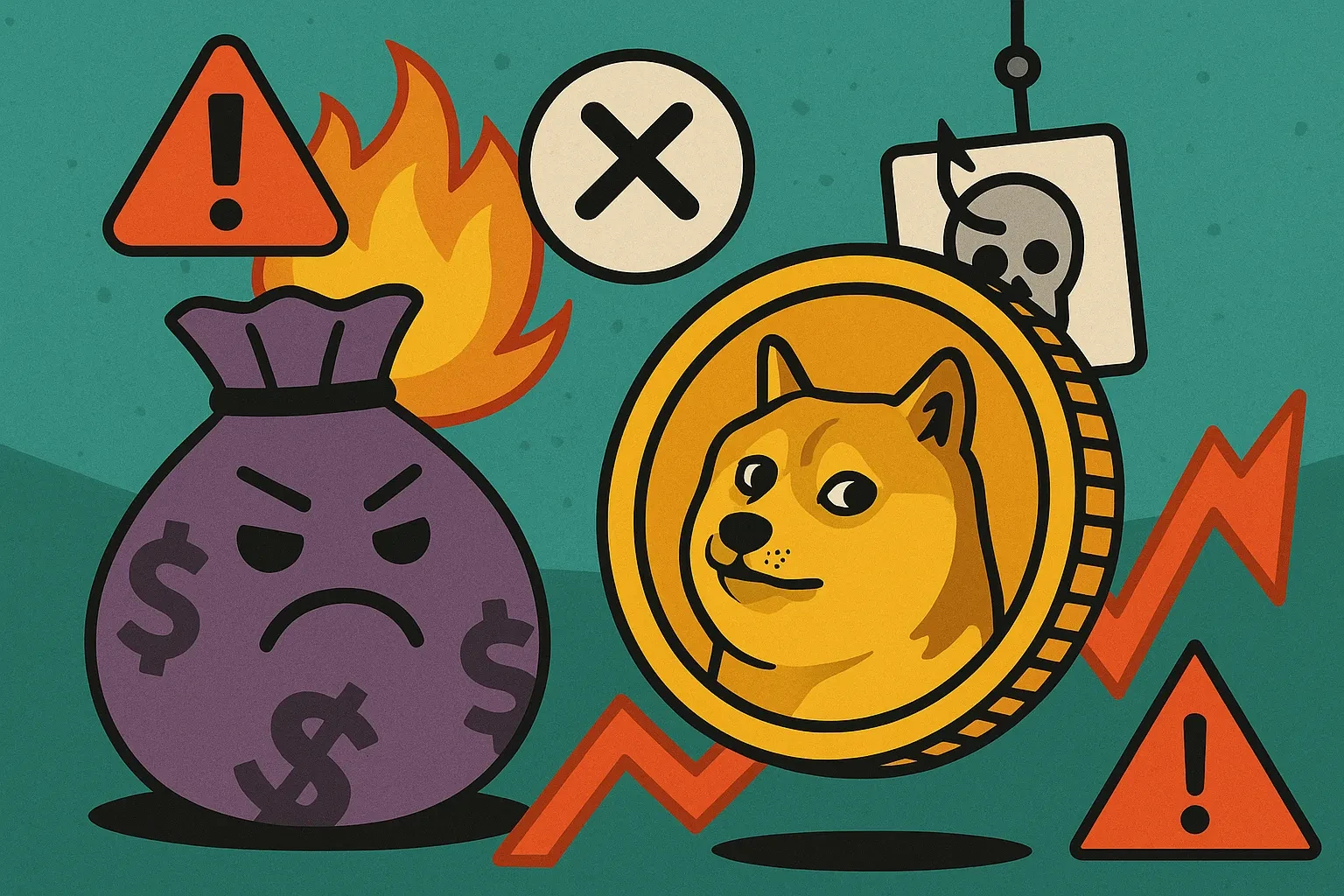 迷因幣的高風險特性：波動、詐騙與倫理爭議