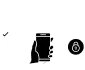 BTC vs other assets icon dark