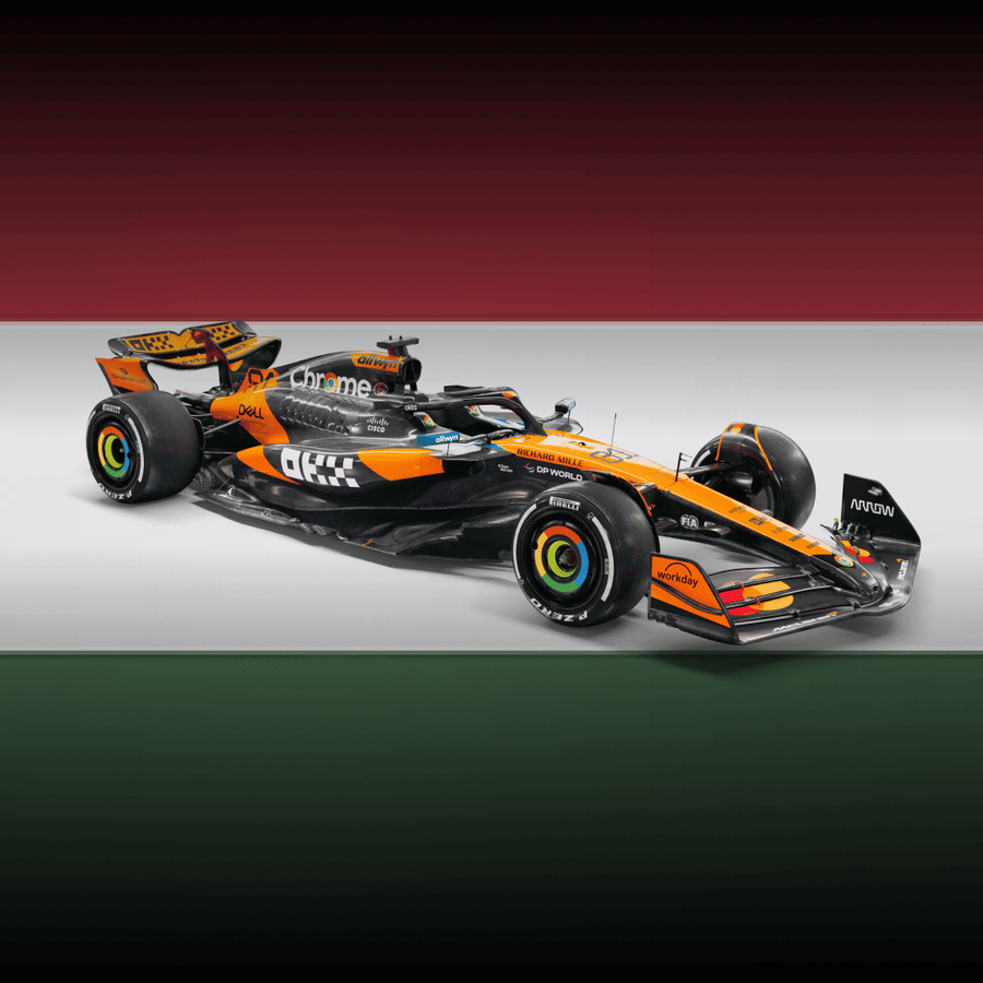 Torça pelo Time de Fórmula 1 da McLaren na corrida Húngara