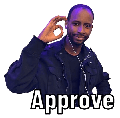 Create a sticker that you would use to react to the following scenarios
